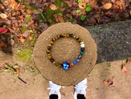 Rainbow彩虹手環-日本沖繩螢石