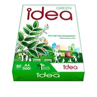 Idea Green กระดาษถ่ายเอกสาร ขนาด A4 80 แกรม (แพ็ค500แผ่น)