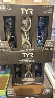 TYR 泳鏡（一盒3個入）