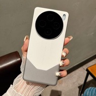 非凡系列適用於X300pro手機殼X200PRO防摔保護套ultra新款手機殼X200s時尚手機殼-白沙銀 vivo X100