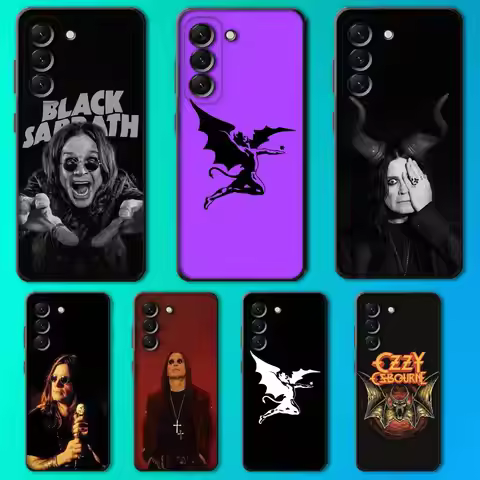 O-Ozzy Singer O-Osbourne For Samsung Galaxy A 73,72,51,53,52,71,22,5G,Note,J7,8,9 Soft Black Cover P