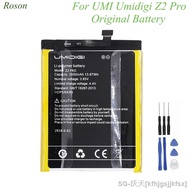 Roson for UMI Umidigi Z2 Pro Battery 3550mAh 100  New Replacement Parts Phone Accessory Accumulators With Tools kfhjgsjjkfsx