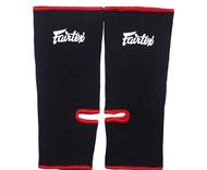 Fairtex Ankle Supports ผ้ารัดข้อเท้าแฟร์เท็กซ์ พยุงข้อเท้า กระชับ ใส่ง่ายสบาย ลดบาดเจ็บเอ็นร้อยหวาย สีดำ ฟรีไซส์