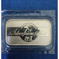 [Original Sealed] Silver Towne silvertowne 999 Silver Bar 1oz