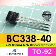 BC338-40 25V 800mA NPN Bipolar Transistor BC338 TO-92 LGE ORIGINAL