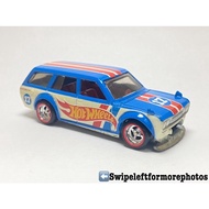 Hot Wheels ‘71 Datsun 510 Wagon Brazil/Mexico Convention Exclusive (unrivet)