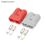 [Brightnessdin] 1PC 600V 50/120A Anderson Plug Sets Battery Power Qui Connector with Anti Dust Cap C