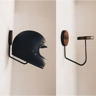 𝙉𝙀𝙒 𝘼𝙍𝙍𝙄𝙑𝘼𝙇 RAK GANTUNG HELM AESTHETIC KAYU BULAT /MOTORCYCLE HELMET RACK /Rak helm