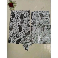 HAFIZAH Sepasang Kain Jarik Prada Pengantin Sunda Cowok Pendek Sapit Urang Cewek Panjang Ukuran 210x