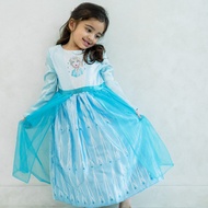[AMBER] 2-7T Frozen Elsa Dress for Girls Long Sleeve Gamis Dress JW231KIDS