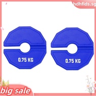 Gym Micro-Type Plates Dumbbell Fractional Weight 0.75kg Plate Rubber Fractional Weight Plates Add-on