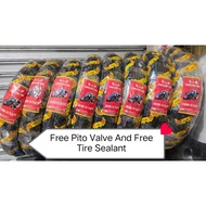 R8 TIRE TUBELESS  FOR SCOOTERS SIZE 14 (FREE PITO AND SEALANT EACH TIRE)