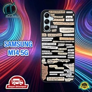 SAMSUNG M14 5G Case Can Be Used For All Types hp Also [STICKER Motif] _Latest Shiny Case _Custom Cas