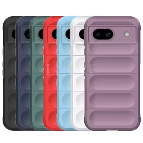 For Google Pixel 8A Case Silicone Cover Pixel 8A 8 Pro 7 Pro 7A Cover Shockproof Rubber Phone Protec