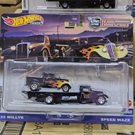HOT WHEELS PREMIUM '33 WILLYS SPEED WAZE HW TEAM TRANSPORT #60