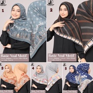 Motif Cantik Hijab Segi Empat Umama &amp; Malaica / Jilbab Segi Empat /