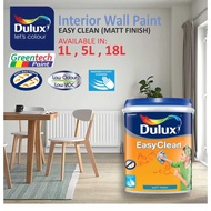 🔥READY STOCK🔥 1L ICI DULUX Easy Clean Matt EasyClean Interior Wall Cat Mudah Cuci Dinding Dalam Ruma