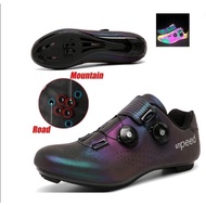Speed Multi Cleat Roadbike MTB Cycling Shoes Symphony Luminous Cleat Cycling Shoes