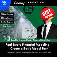 Excel Course - Real Estate Financial Modeling - Create a Basic Model Fast | Excel Course | Excel Mas
