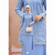 BAJU RAYA SET BAJU KURUNG MODERN FULL LACE DEWASA BAJU FASHION WANITA