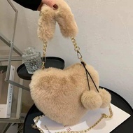 Soft Heart Bag For Women Chain Shoulder Z523-A