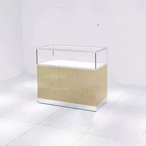 custom.Shiny jewelry store furniture design with glass showcase for jewelry store