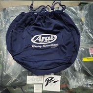 HELMET BAG ARAI(BLUE)+ STICKER ARAI RAM 4