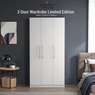 Synergy House Donna 3 Door Wardrobe (5.9ft)
