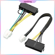 Star 24Pin to 6Pin ATX Power Adapter Cable 18AWG Wire-gauge ATX Power Supply Connecting Wire for Ace