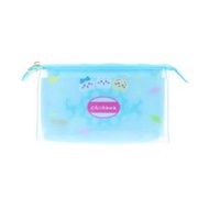 Chiikawa日版化妝袋/收納袋/多用途小袋（藍）