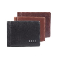 [ELLE HOMME] Banknote Wallet ELLE Wallet/Men's Wallet/Short (Black, Dark Coffee, Light Brown) _ Back
