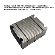 Heatsink Vapor Chamber LGA2011 Compatible 3 Heatpipes Pure Copper Base
