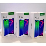 (Ready Stock) OPPO A5S 3GB RAM/32GB ROM 6.3Inch Waterdrop Screen 4G LTE AGPS Facial Unlock Funcion (Import New Set)