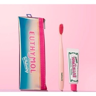 EUTHYMOL Whitening Toothpaste & Toothbrush Travel Set Whitening Travel Oral Care Set Toothpaste + To