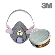 3M™ 3200口罩 & 3311K-55濾罐 3M™ Reusable Respirator 3200 & Organic Vapor Cartridge 3311K-55