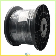 Fiber Optic Cable Outdoor Cable Single Core 1km 1000m/500M Pure Black Fiber Cable