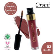 Orsini Ultra Matte Lipcream Shade Natural Lip Cream Transferproof Cepat Kering Tidak Pecah Dibibir