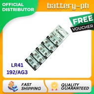Powersmart Watch Batteries LR41, LR43, LR44, LR1130(10pcs per pad)