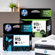 Original HP 915 Ink Cartridge hp8020, 8018 Printer Office Black Color Large Capacity 915xl Ink Cartr