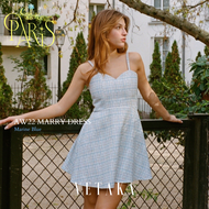VETAKA Call me Paris "Mary Dress" (เดรสสั้น สายเดี่ยว ผ้าทวิต)