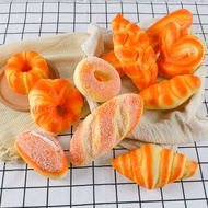 Pu Soft Simulation Bread Cake Donut Props Model Simulation Baguette Baking Shop Window Decoration