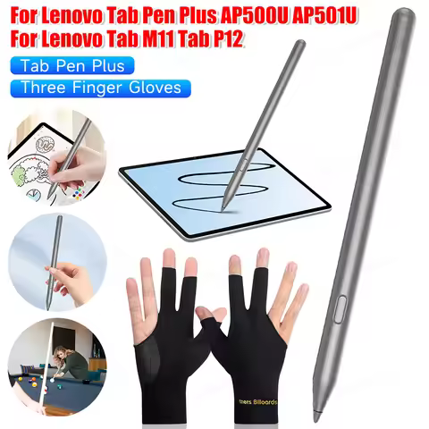 for Lenovo Tab Pen Plus AP500U AP501U Stylus Pen Bluetooth Rechargeable Pen Palm Rejection Stylus Pe