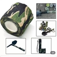 Camouflage bandage 2x stretch premium arm bandage tangan finger muscle recovery bandage tape
