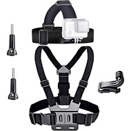 VVHOOY Sports Camera Accessories Headband Mount Chest Strap Compatible with AKASO EK7000 Brave 4 Bra