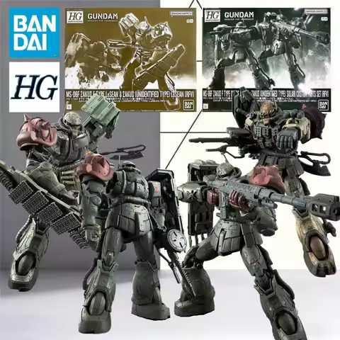 Bandai P‑Bandai HG 1/144 Zaku II Requiem For Vengeance LeSean Chubs Kale Solari Assemble Model Kit M
