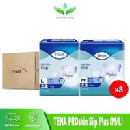 TENA Proskin Slip Plus Adult Diapers (M12/L12) x 8 packs (Carton Sale)
