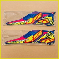 ♨ ♟ ۩ Striping Decal Polet Sticker yamaha Mio m3 125 mio125 2023 2024 Yellow Blue Fullset list of q