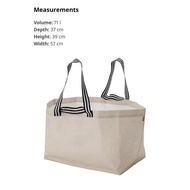 Ikea bag / Ikea carrier bag - GORSNYGG (Light beige)