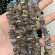 ลาบาโดไลท์ Labradorite ทรงอิสระ เส้นยาว *หินแท้ หินธรรมชาติ*