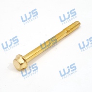 MESIN Flange Bolt 6x70 Engine Block Bolt M6x70 Key 8 Gold